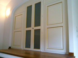 Telaio su misura, per accedere all'interno di una stanza