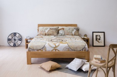 Vendita Online Letto in legno di Castagno 