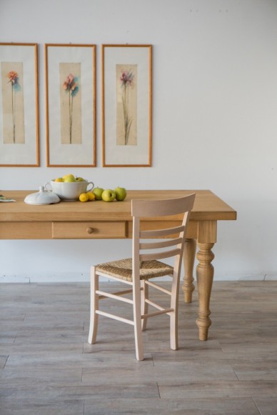 Vendita Online Tavolo in legno di rovere  massiccio 