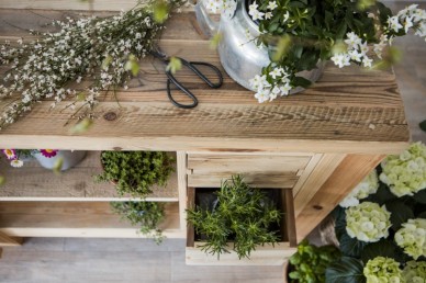 Vendita Online Bancone in legno invecchiato tipo Falegname 