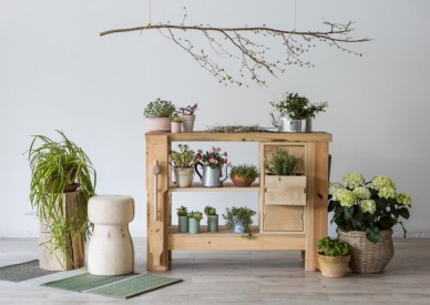 Vendita Online Bancone in legno invecchiato tipo Falegname 