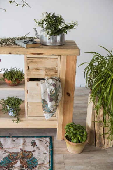 Vendita Online Bancone in legno invecchiato tipo Falegname 