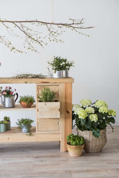 Vendita Online Bancone in legno invecchiato tipo Falegname 