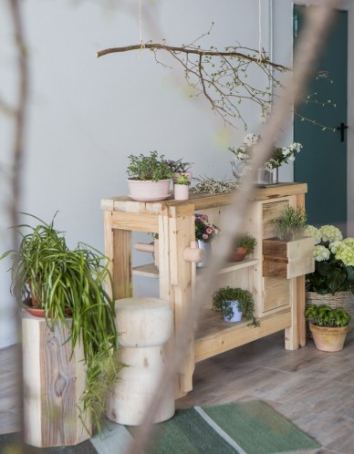 Vendita Online Bancone in legno invecchiato tipo Falegname 