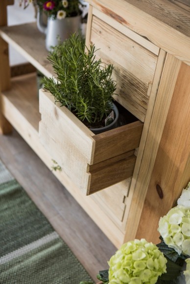 Vendita Online Bancone in legno invecchiato tipo Falegname 