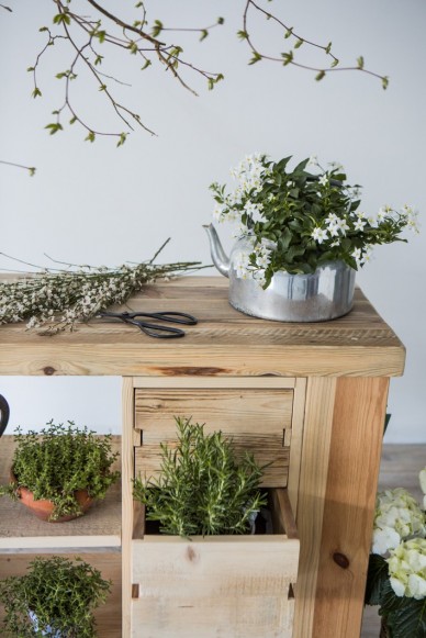 Vendita Online Bancone in legno invecchiato tipo Falegname 