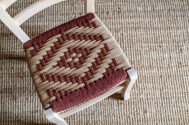 Vendita Online Sedia paesana con seduta fatta a mano