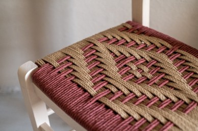 Vendita Online Sedia paesana con seduta fatta a mano