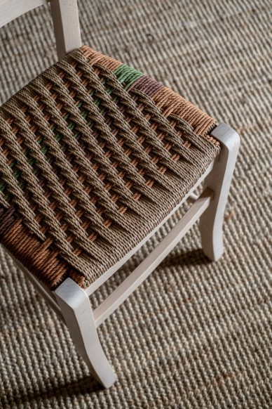 Vendita Online Sedia paesana con seduta fatta a mano